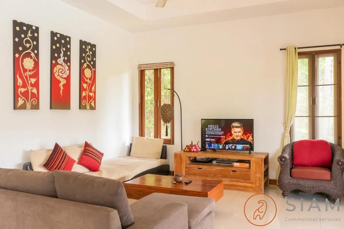 Sweet Heaven Villa 2Br Private Pool & Jungle View Koh Samui Esterno foto