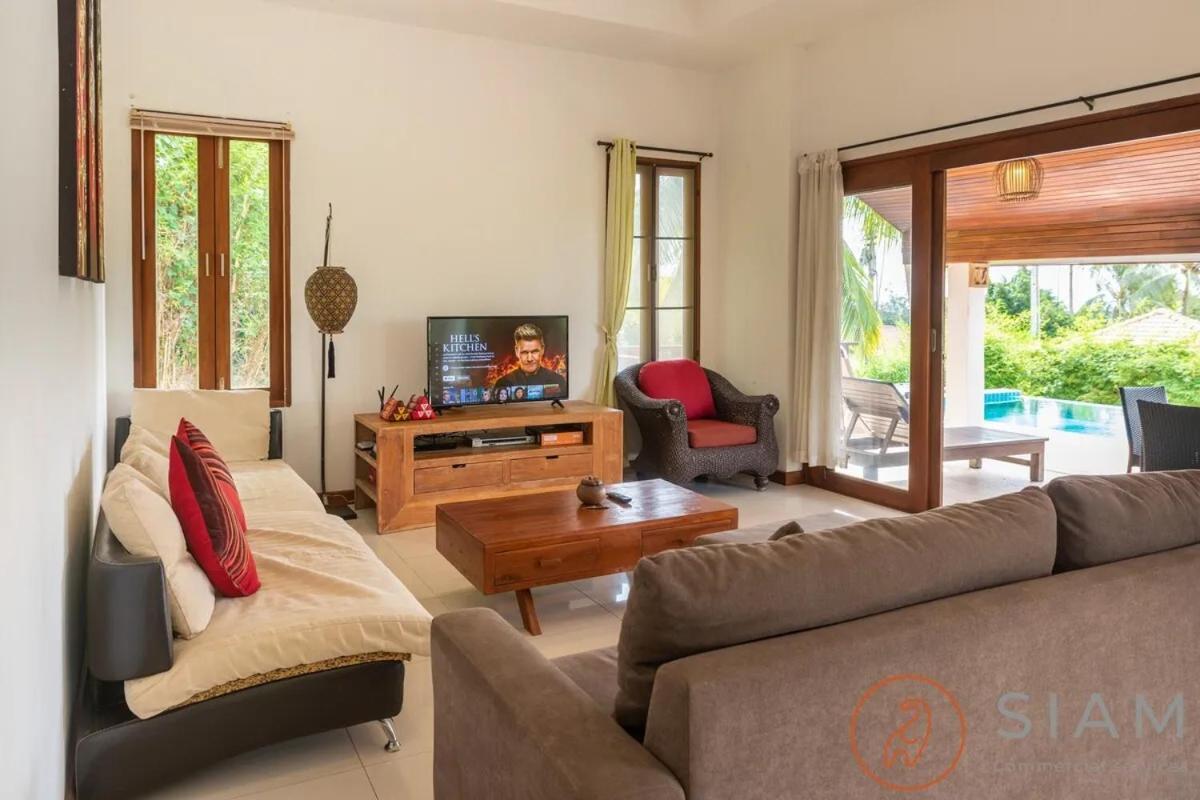 Sweet Heaven Villa 2Br Private Pool & Jungle View Koh Samui Esterno foto