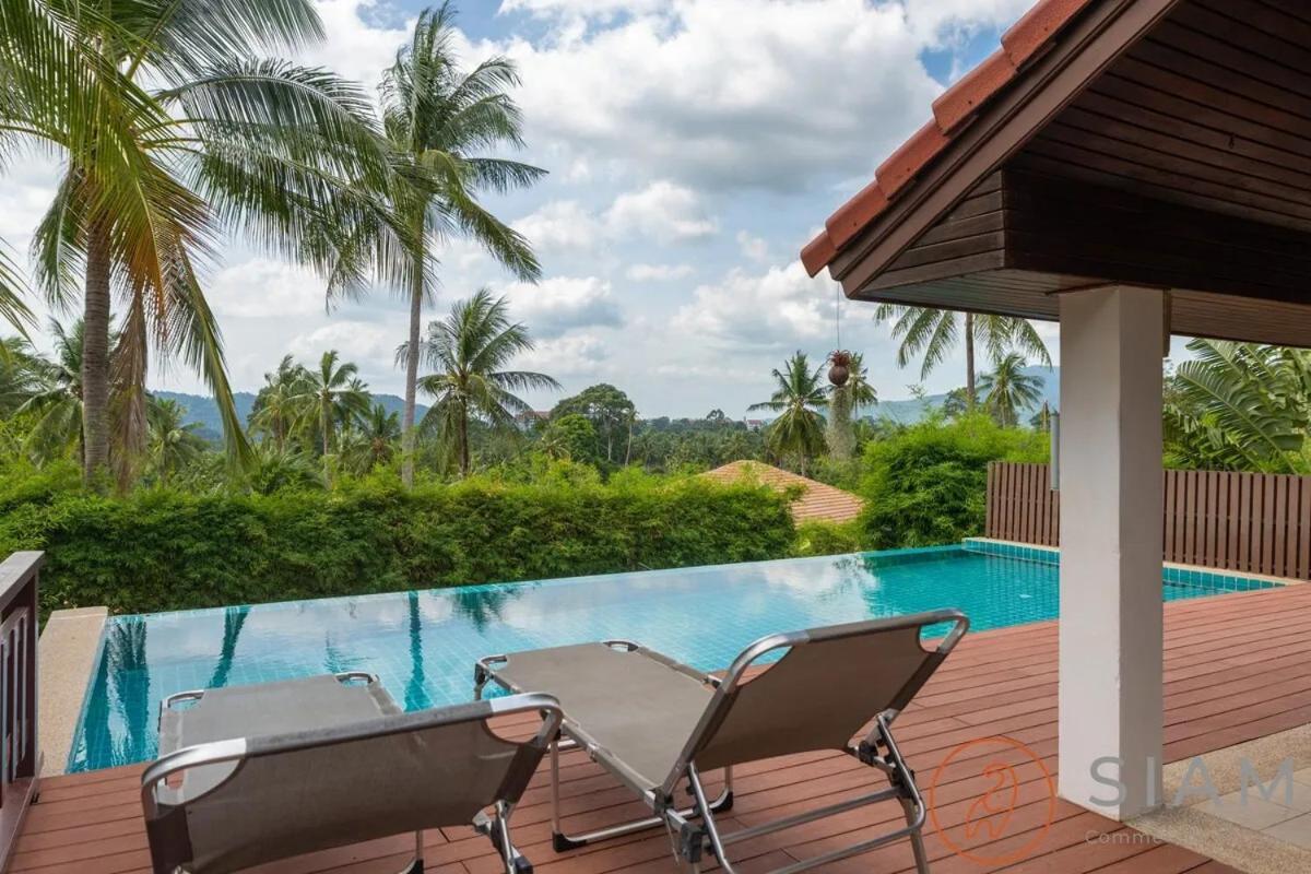 Sweet Heaven Villa 2Br Private Pool & Jungle View Koh Samui Esterno foto