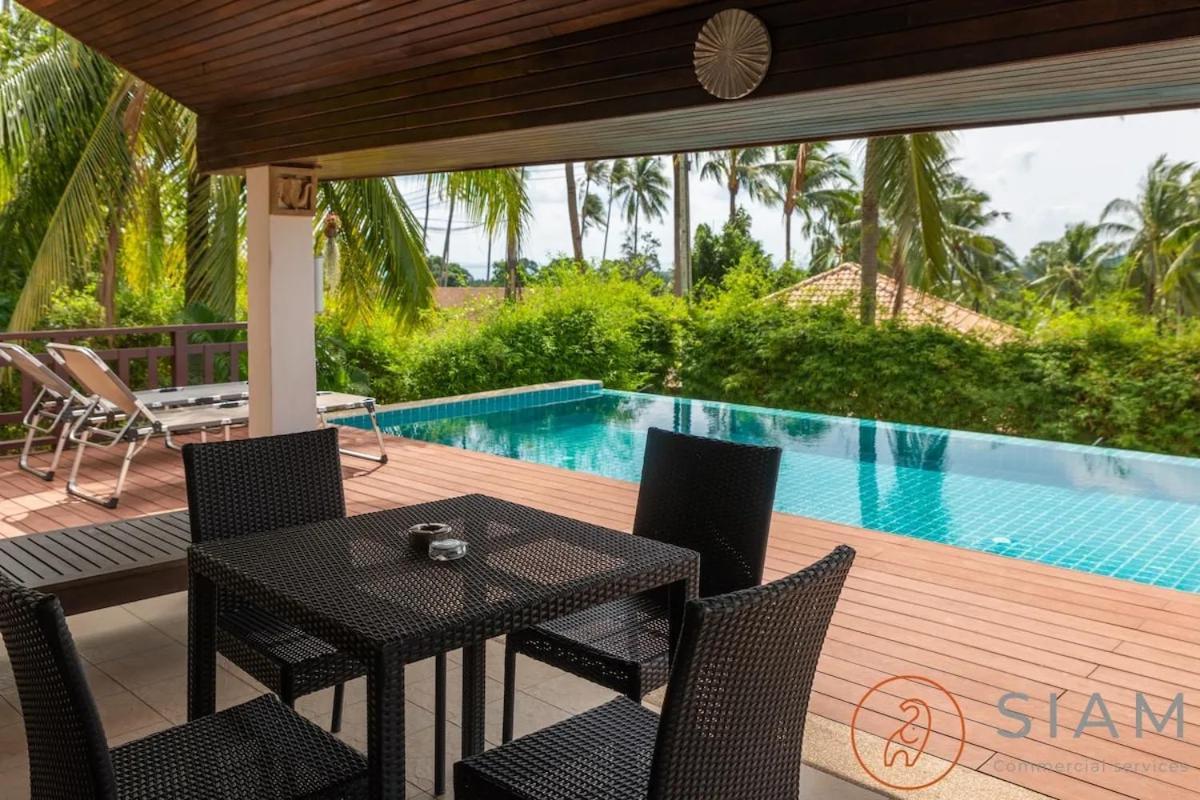 Sweet Heaven Villa 2Br Private Pool & Jungle View Koh Samui Esterno foto
